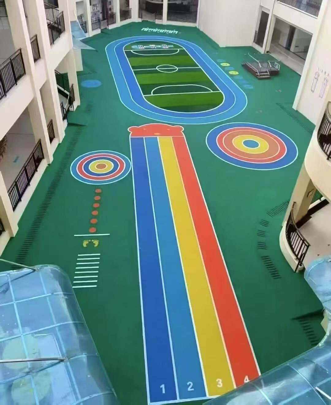 运城市幼儿园塑胶跑道塑胶跑道 - 排名